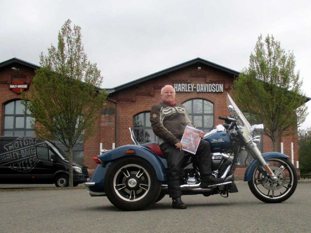 Volker Steckmeier Taking part in the ABCs of Touring competition