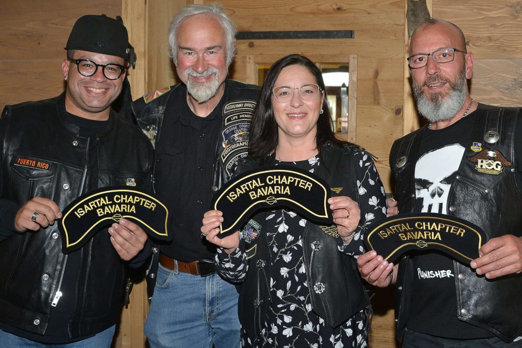 H.O.G. members from Isartal Chapter, Bavaria.