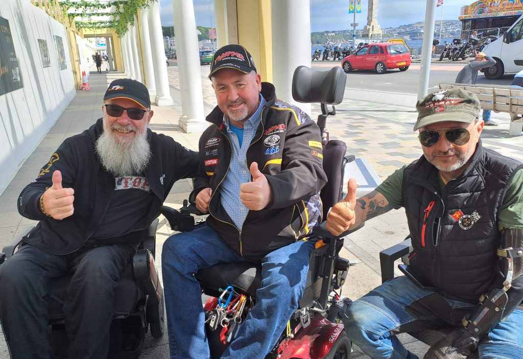 A picture of Bob and some friends.