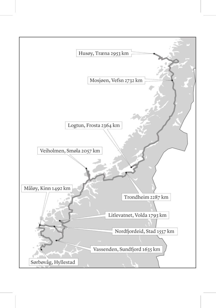 A map of Norway 2.