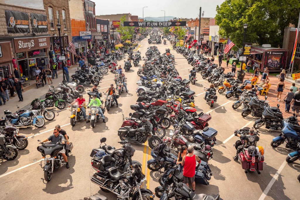 Harley-Davidson meet-up