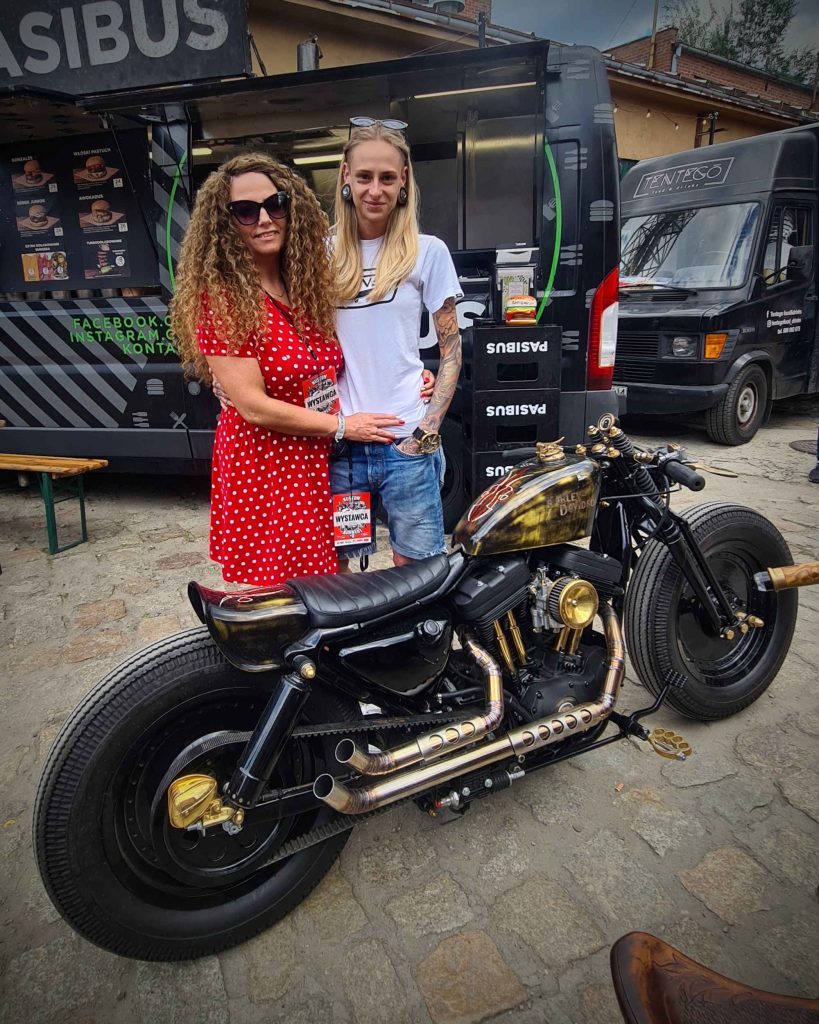 Golden Bastard custom motorcycle