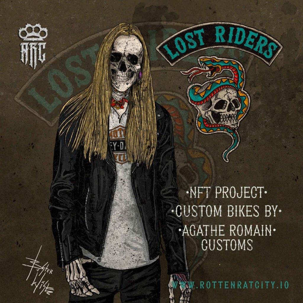 Agathe Romain customs NFT