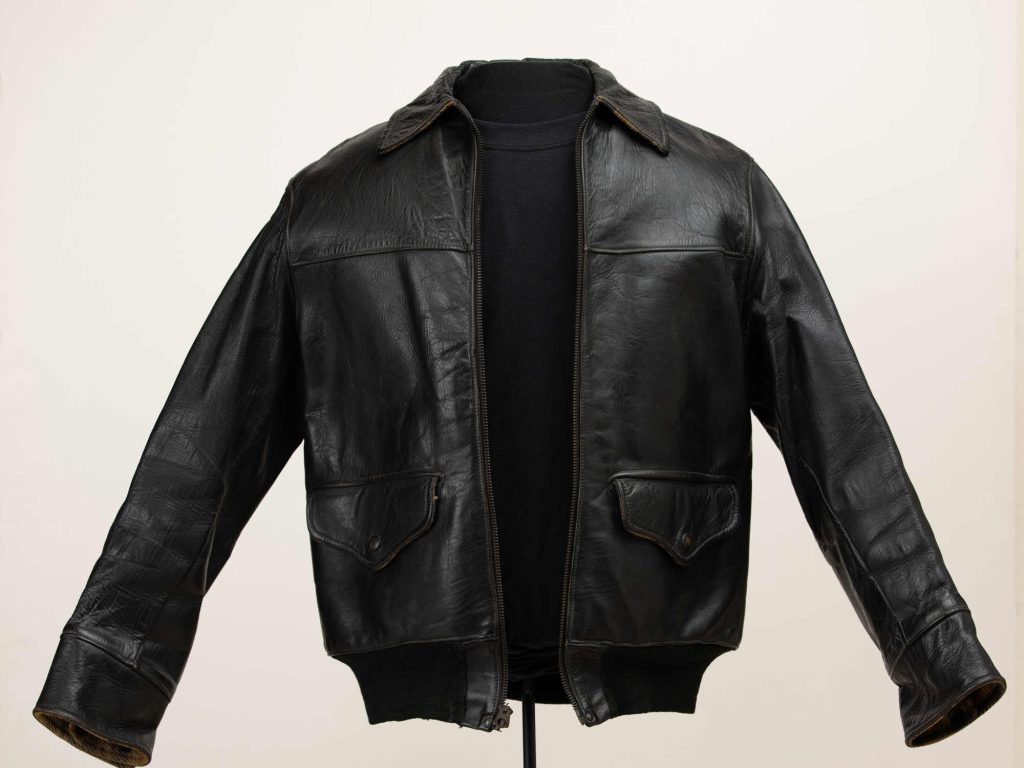 Earliest short leather jacket