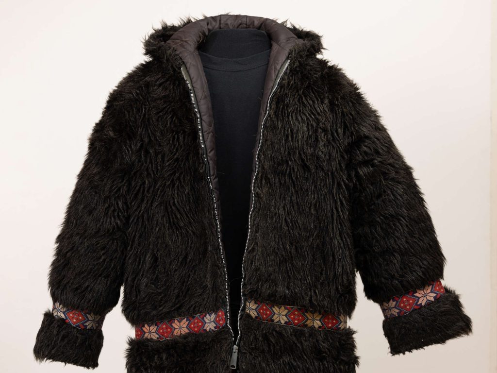Snwomobile woolly parka
