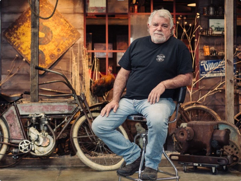 Rick Salisbury, founder of the Legends Motorcycle Museum